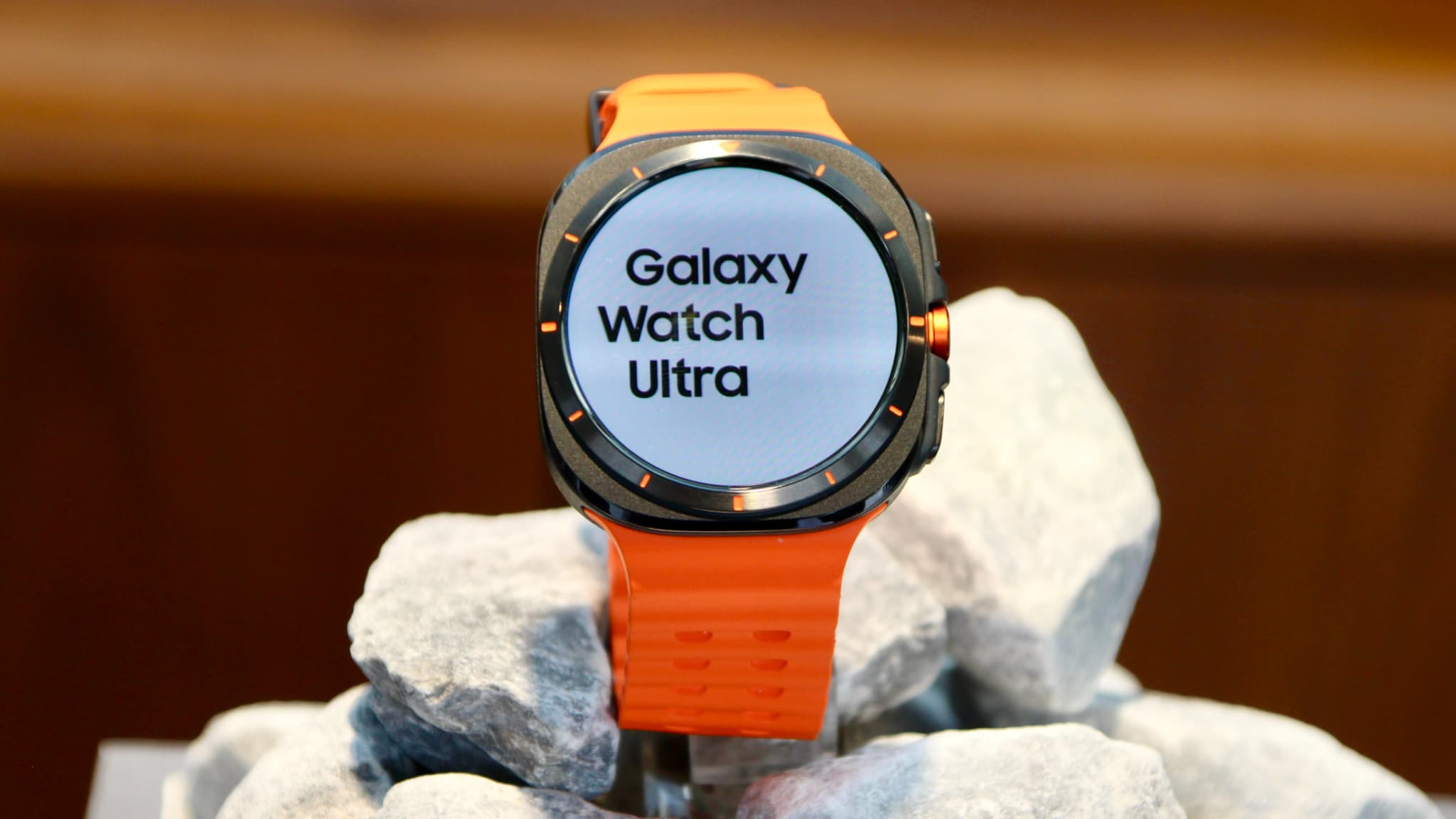 La Galaxy Watch Ultra s'est présentée comme robuste et à toute épreuve La Galaxy Watch Ultra s'est présentée comme robuste et à toute épreuve