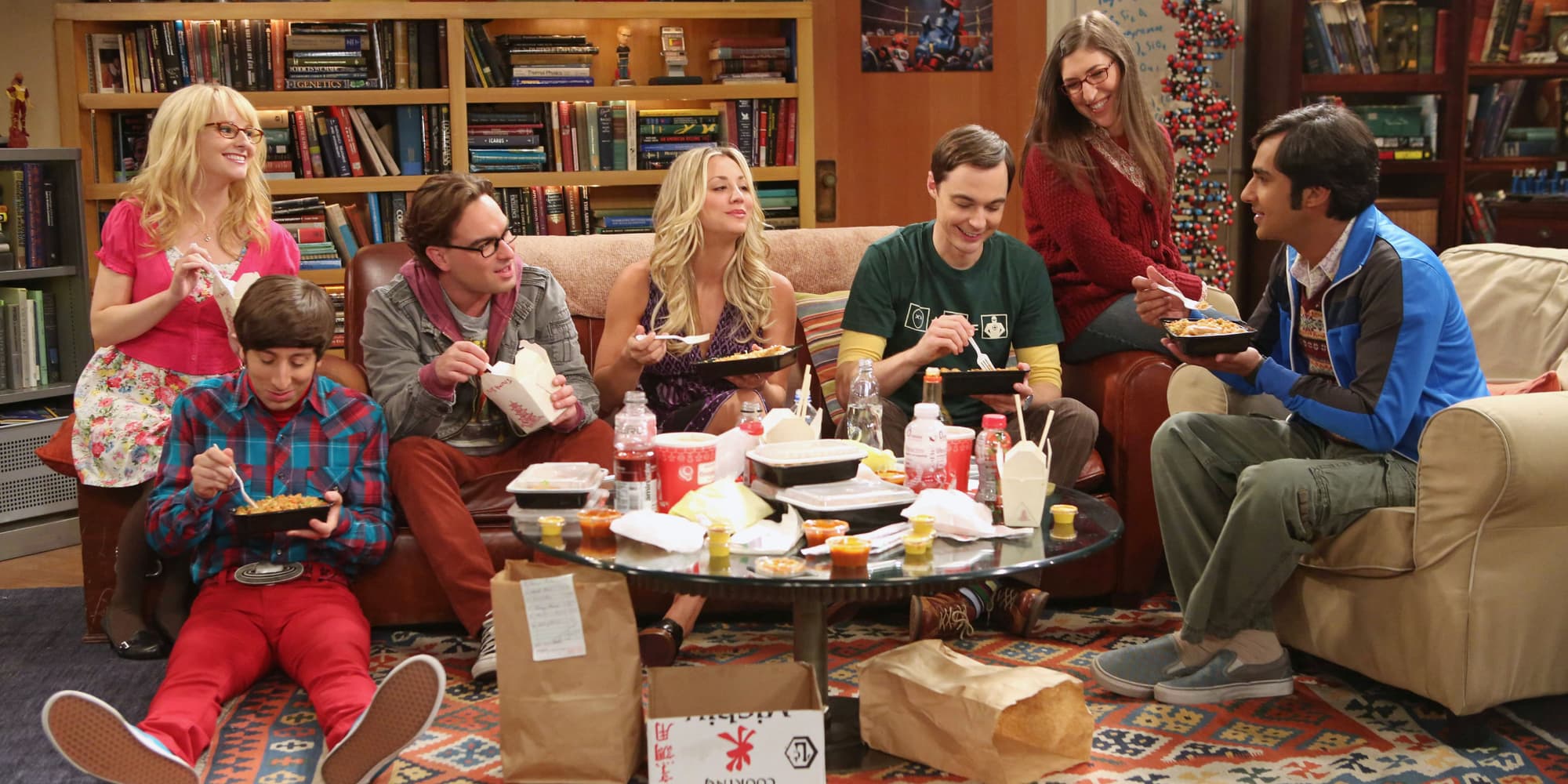 Découvrez une sélection d'épisodes de séries qui se déroulent lors du réveillon du Nouvel an, à commencer par The Big Bang Theory. 