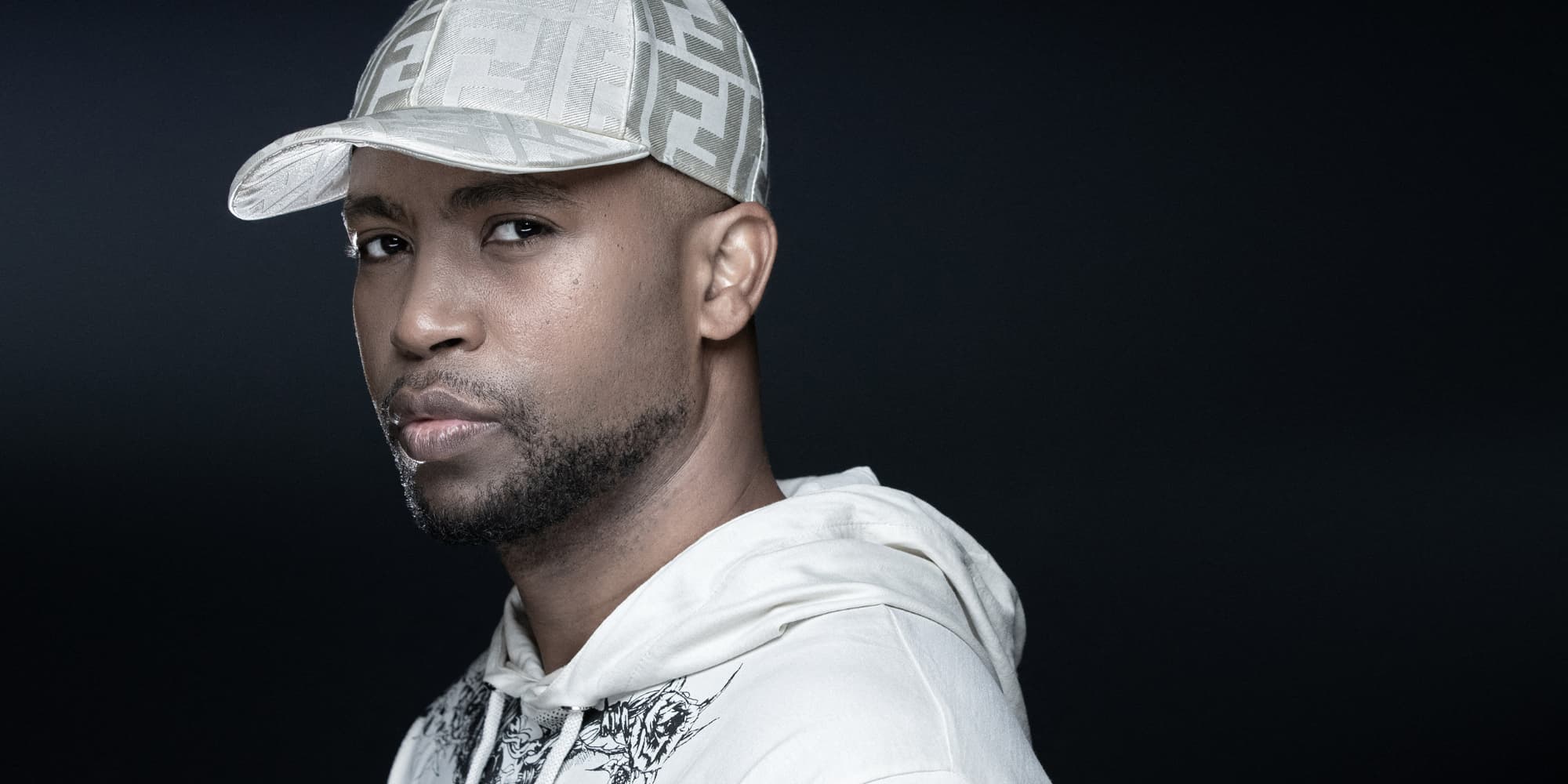Le rappeur Rohff lors d'un shooting photo, le 29 septembre 2021 à Paris.