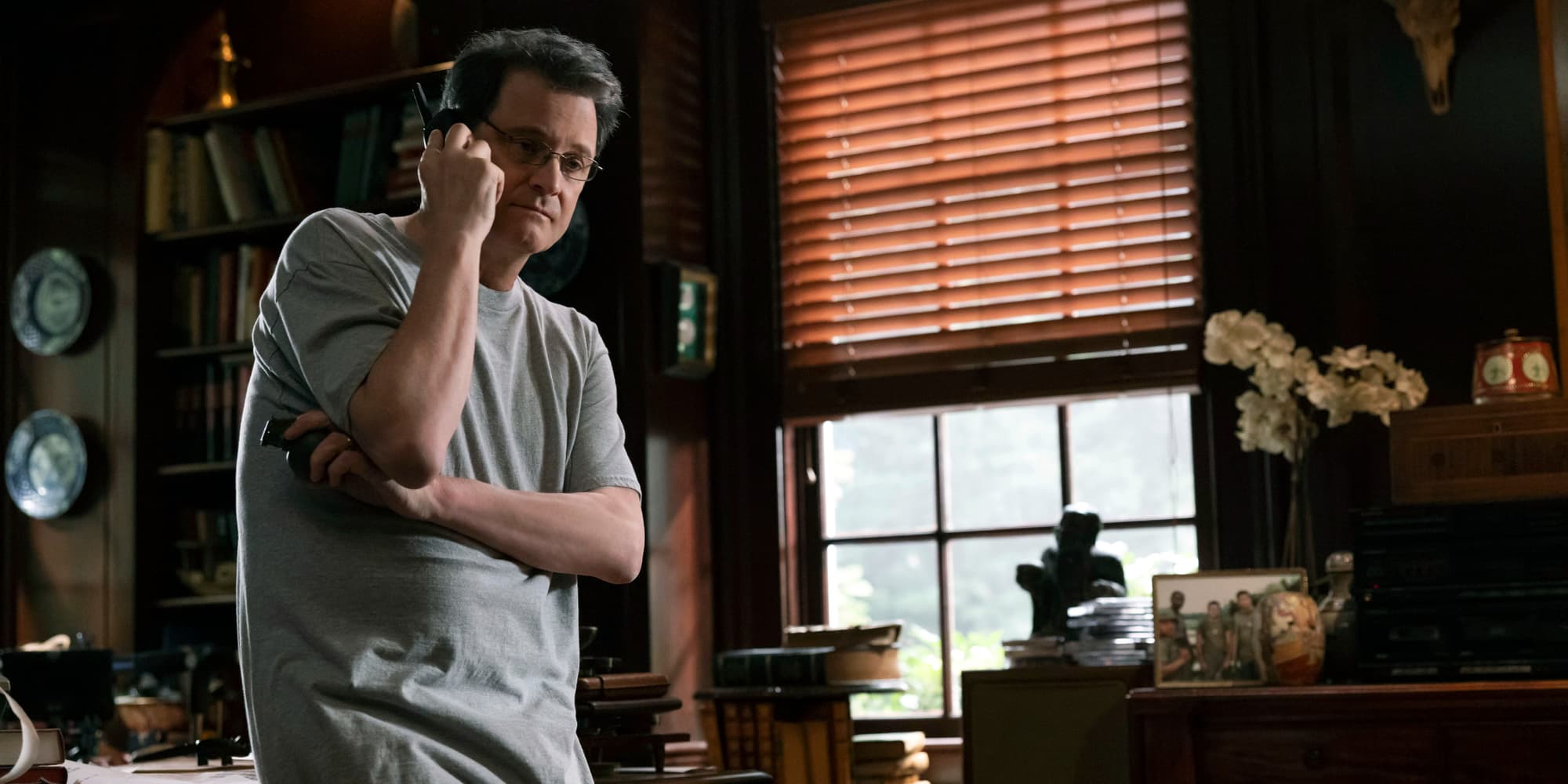 Colin Firth interprète Michael Peterson dans The Staircase sur Canal+.