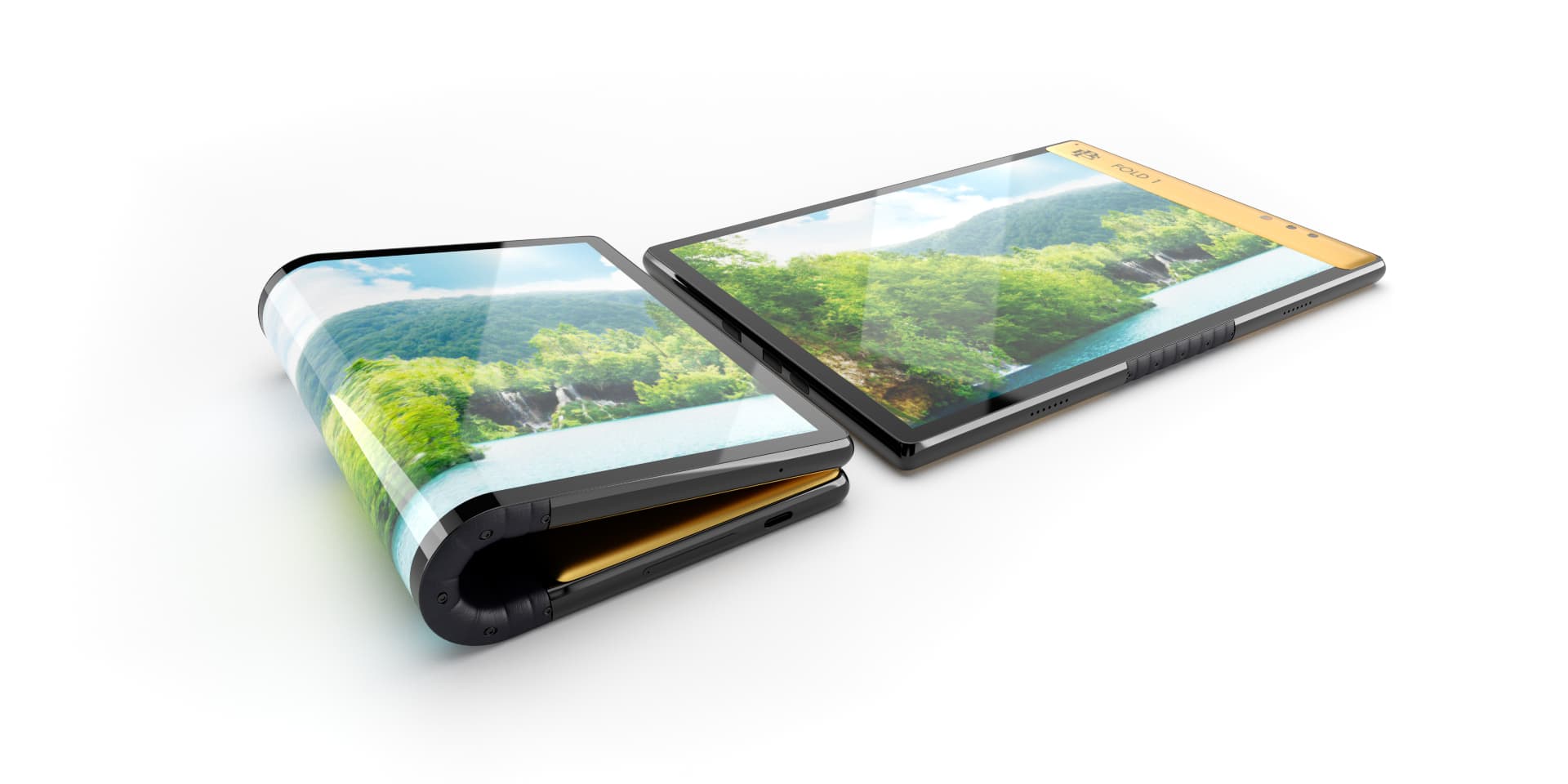Le smartphone pliable Escobar Fold 1, by Escobar Inc..