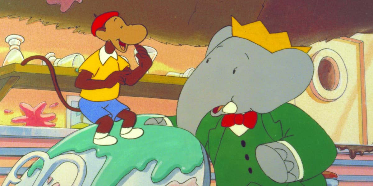 Babar et son ami Zéphir sont sur SFR Kids Récré.