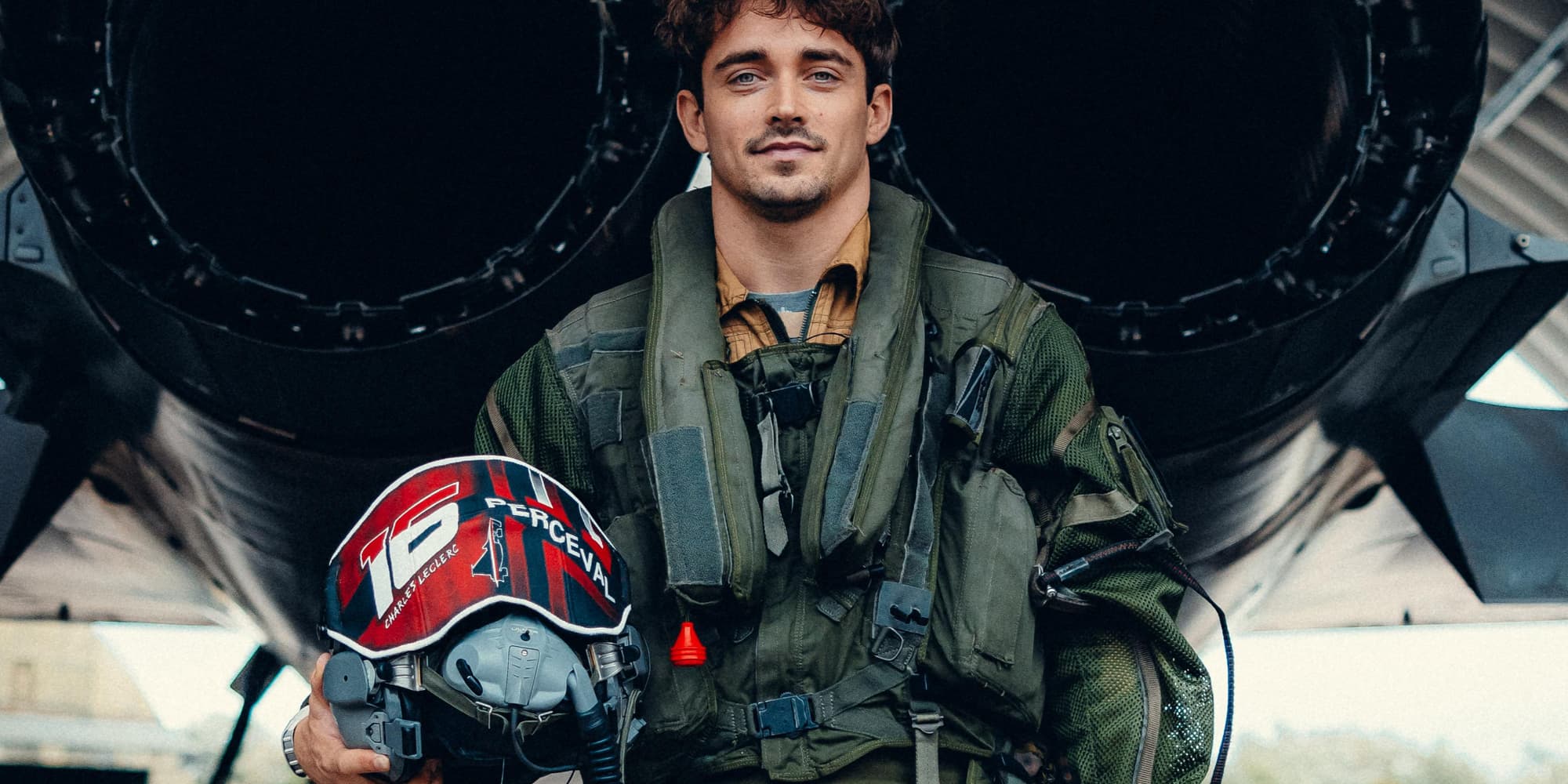 Le pilote de F1 Charles Leclerc se glisse dans la peau d'un pilote de chasse dans ''Charles Leclerc : Supersonique'' sur Canal+.