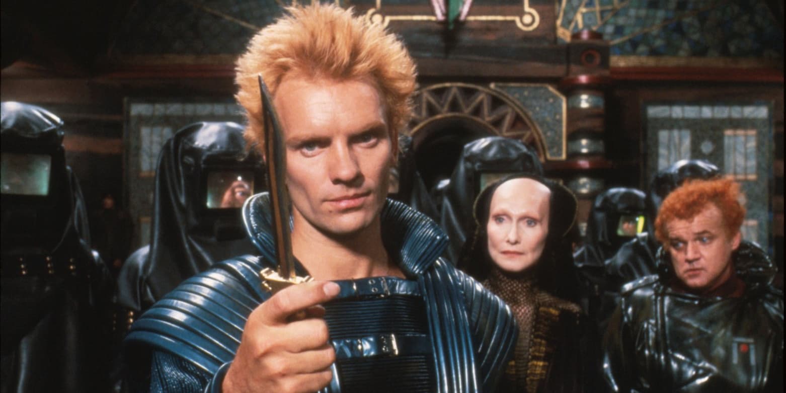 Sting, star surprenante du premier film Dune de David Lynch, en 1984