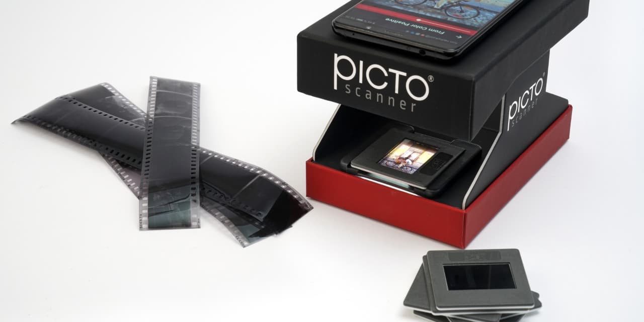 Un scanner de diapositives pour Noël.