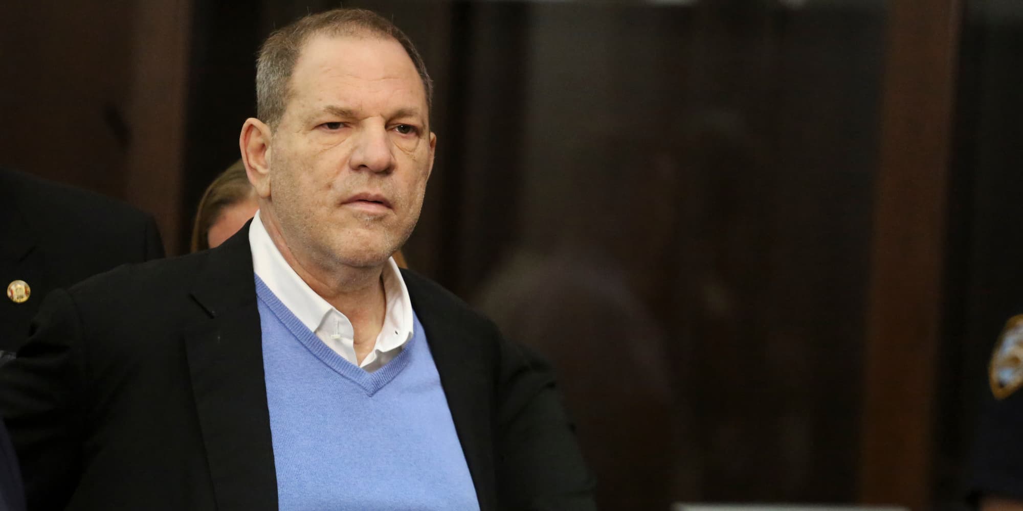 Le producteur Harvey Weinstein lors de sa première audience en mai 2018.