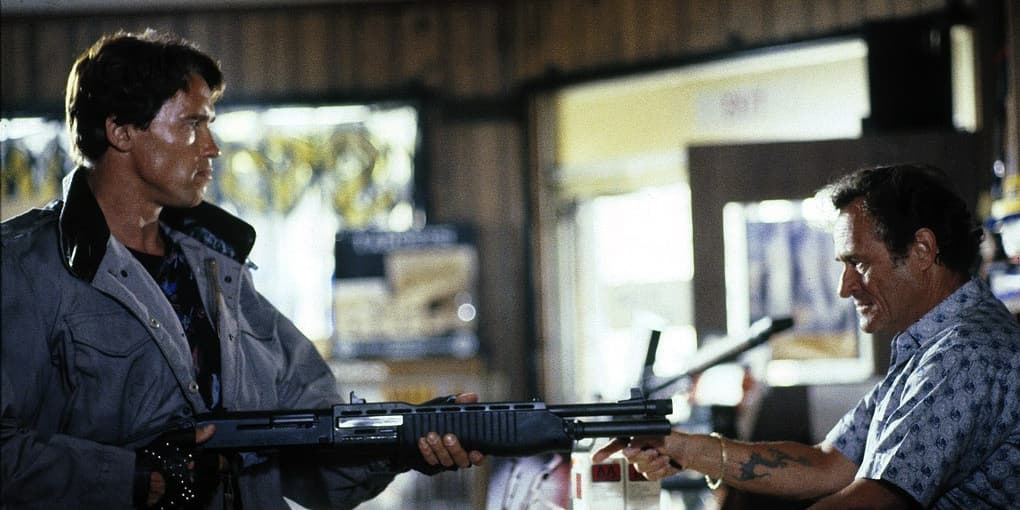 Arnold Schwarzenegger dans le premier ''Terminator'' de James Cameron, bientôt adapté en version anime par Netflix.