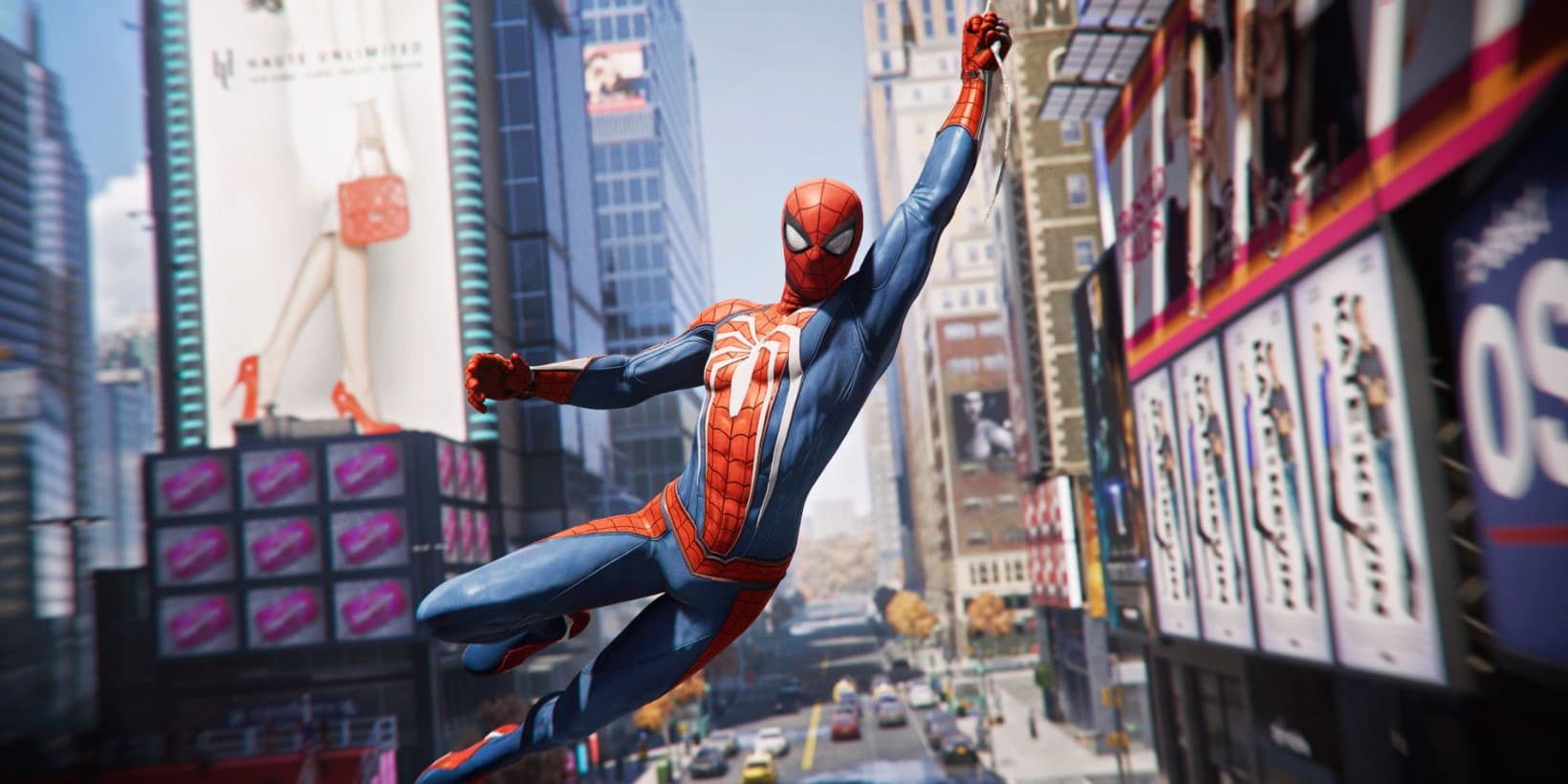 Spider-Man a 42 tenues possibles dans le jeu, dont celui avec l'araignée blanche.