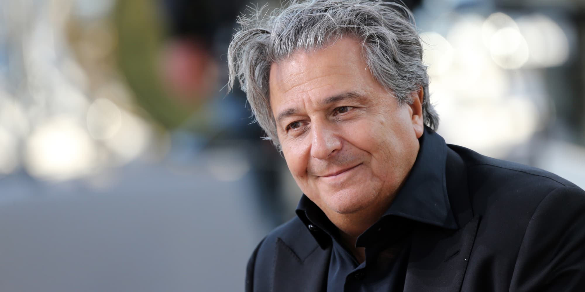 Christian Clavier sur le plateau du "Grand Journal" de Canal+ lors de la 66ème édition du Festival de Cannes, le 23 mai 2013.