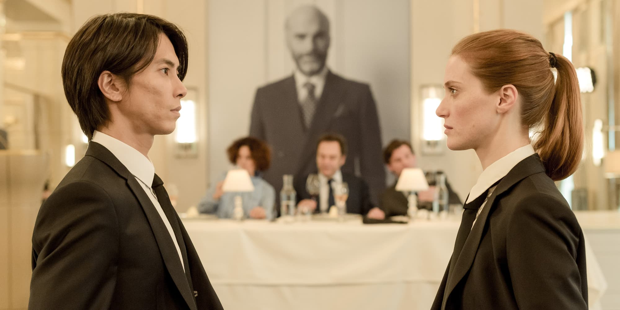 Tomine Issei et Camille Léger, le fils spirituel et la fille biologique s'affrontent dans trois épreuves de dégustation de vin. 