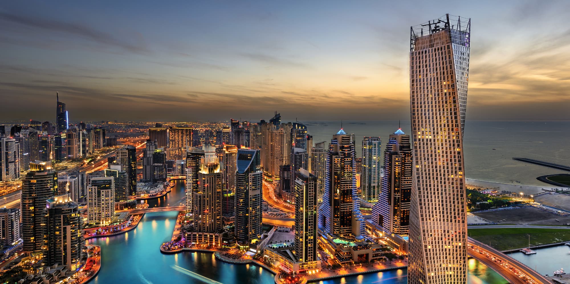 Dubaï, la ville des Émirats arabe unis fait rêver les footballeurs du monde entier !
