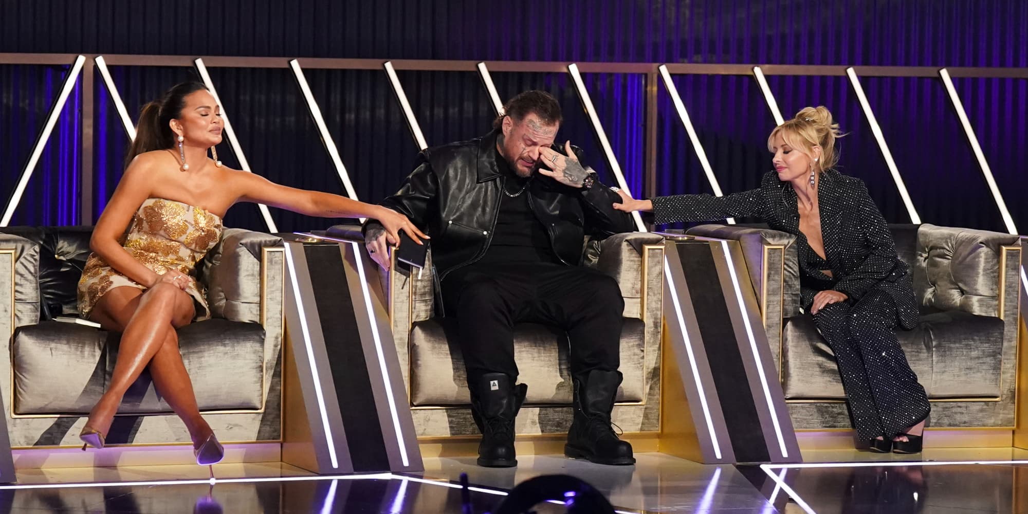 Chrissy Teigen, Jelly Roll, Sarah Michelle Gellar lors de la seconde émission de la saison 1 de "Star Search" sur Netflix !
