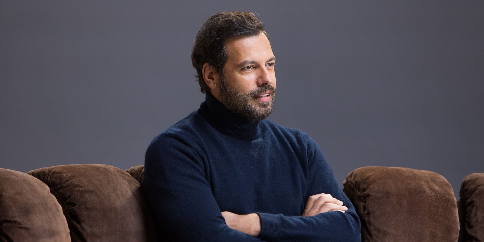 Laurent Lafitte lors de l'émission Magistrale sur Canal + en mars 2021