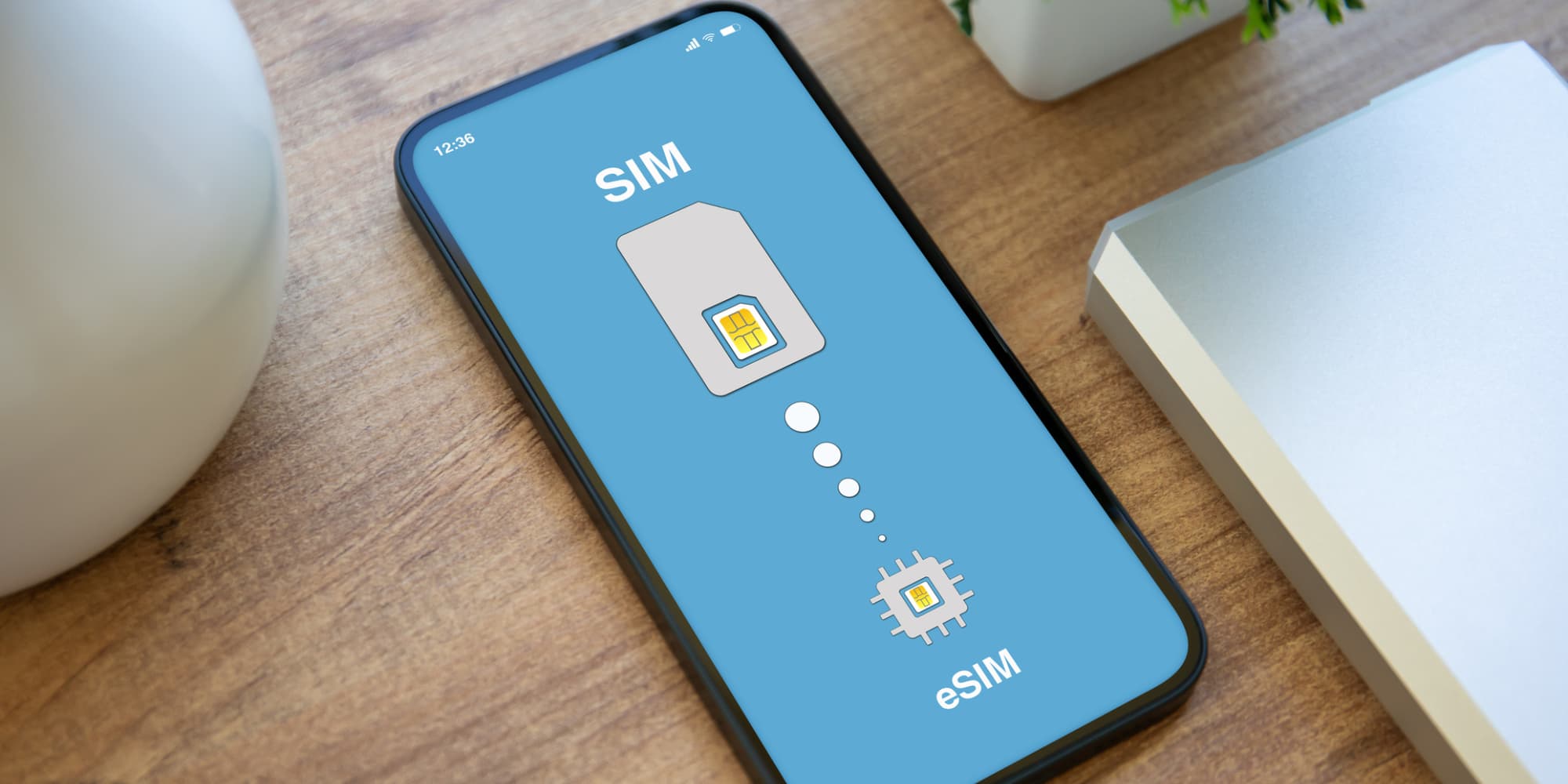 Attention, la eSIM n'est pas compatible avec tous les smartphones. 
