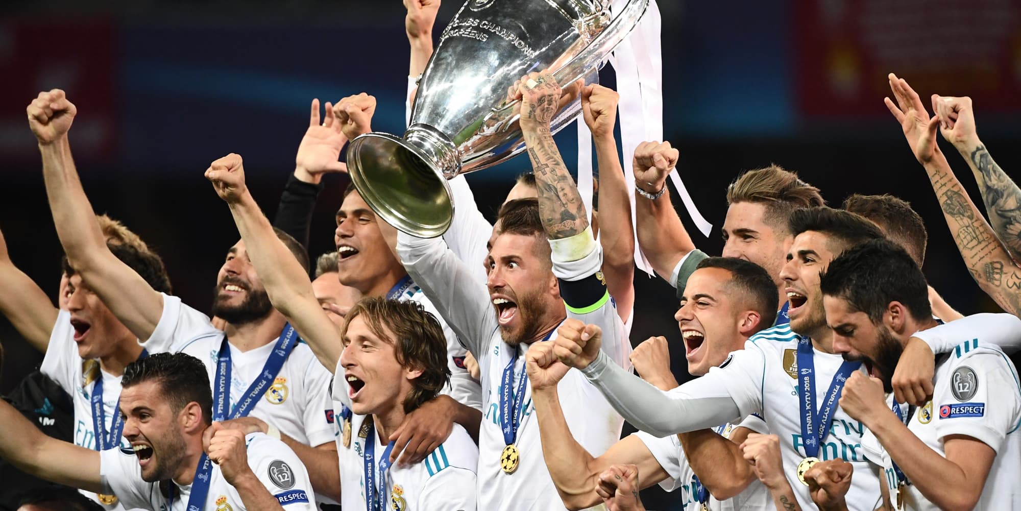 Le Real Madrid, grand vainqueur des trois dernières éditions de la Ligue des champions. Quelle équipe pourra les détrôner $1
