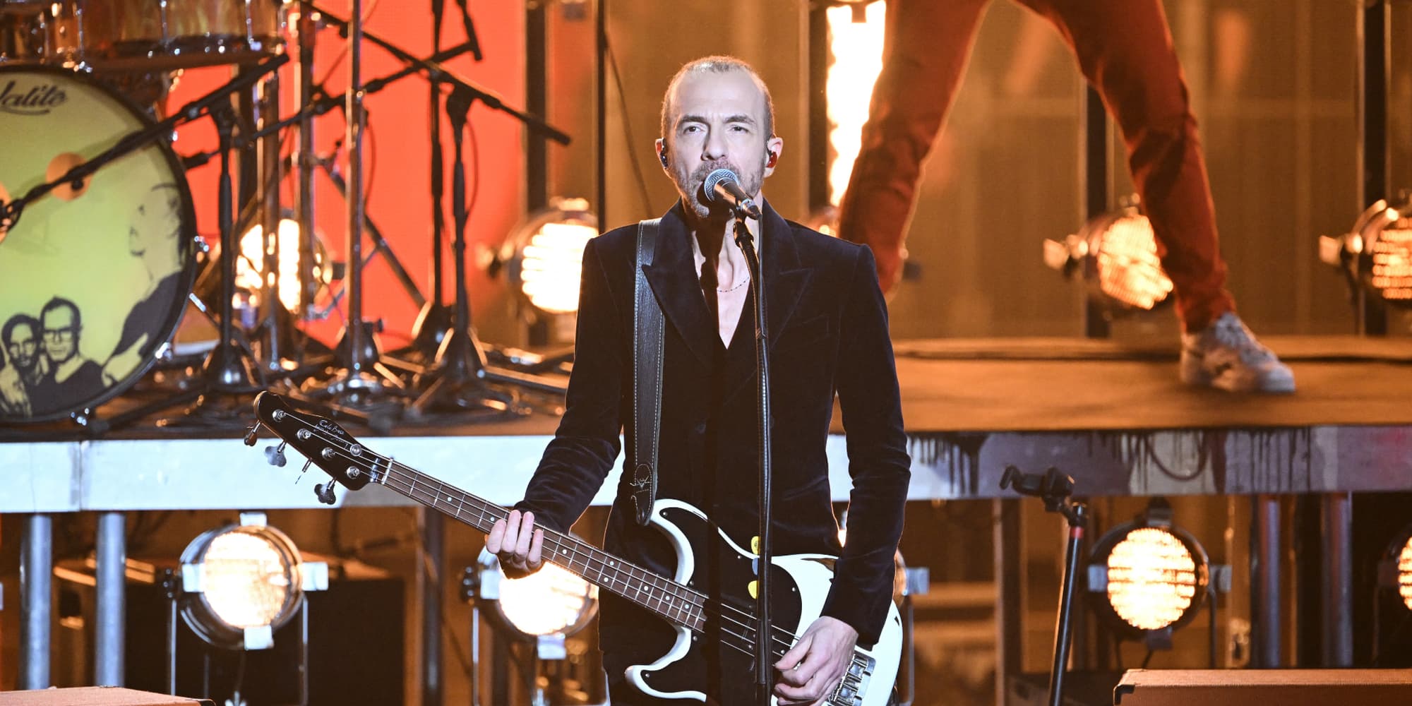 Calogero lors des 38ième Victoires de la Musique à la Seine Musical, le 10 février 2023.