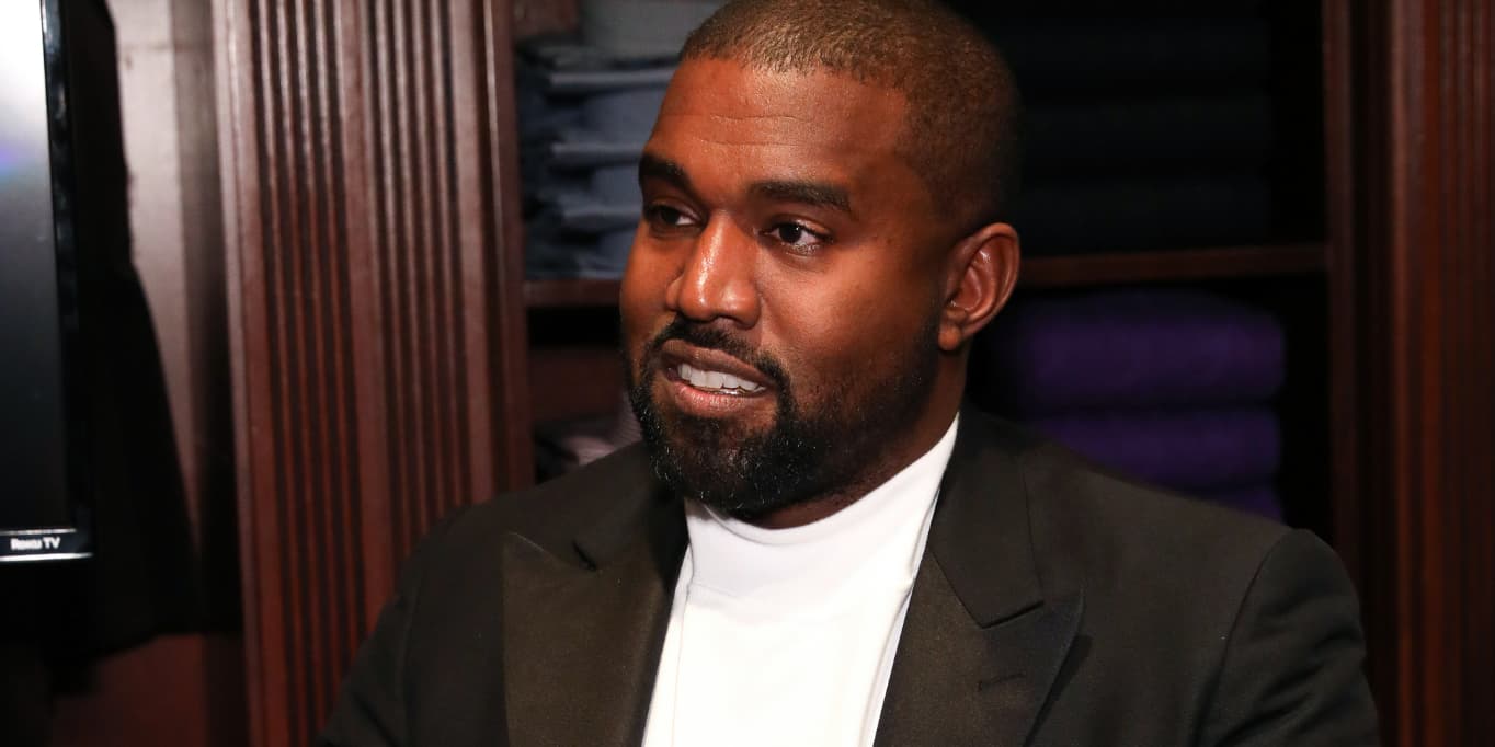 Kanye West à la présentation du dernier livre de Jim Moore, au Ralph Lauren de Chicago, le 28 octobre 2019.