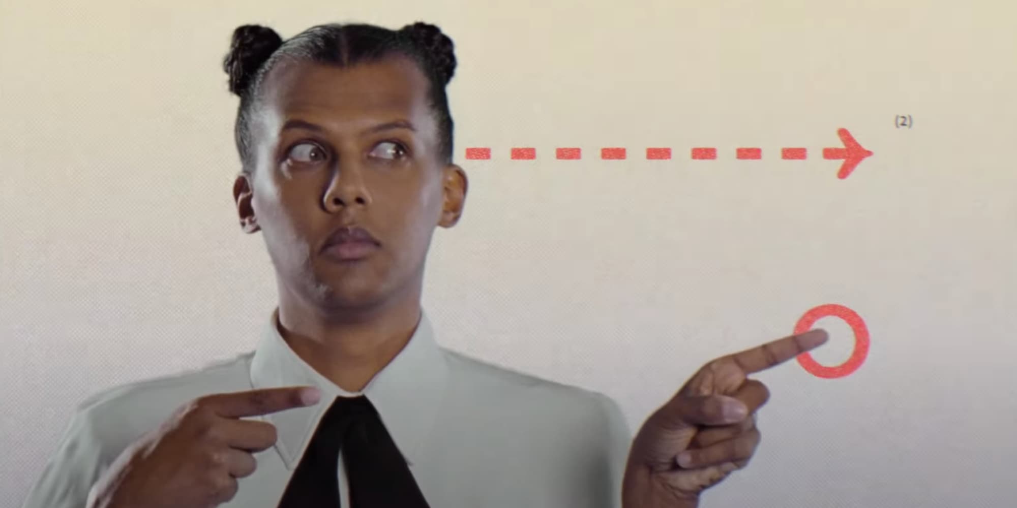 Stromae, de retour dans le clip de "Santé".