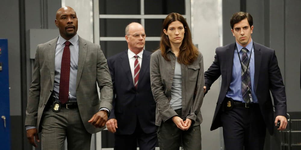 Will Keaton (joué par Morris Chestnut, à gauche) et Erica Sheperd (incarnée par Jennifer Carpenter, à droite) vont connaître de nombreux retournements de situation dans The Enemy Within...