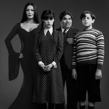 Mercredi : la famille Addams de Tim Burton se présente en images