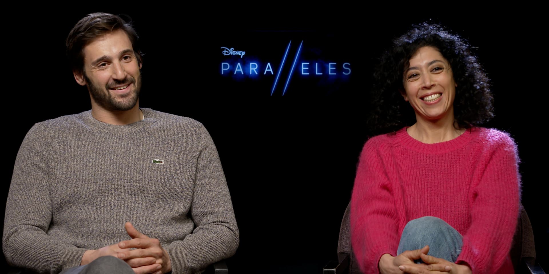 Rencontre avec Guillaume Labbé et Naidra Ayadi (entre autres) pour la nouvelle série originale de Disney+, "Para//èles".