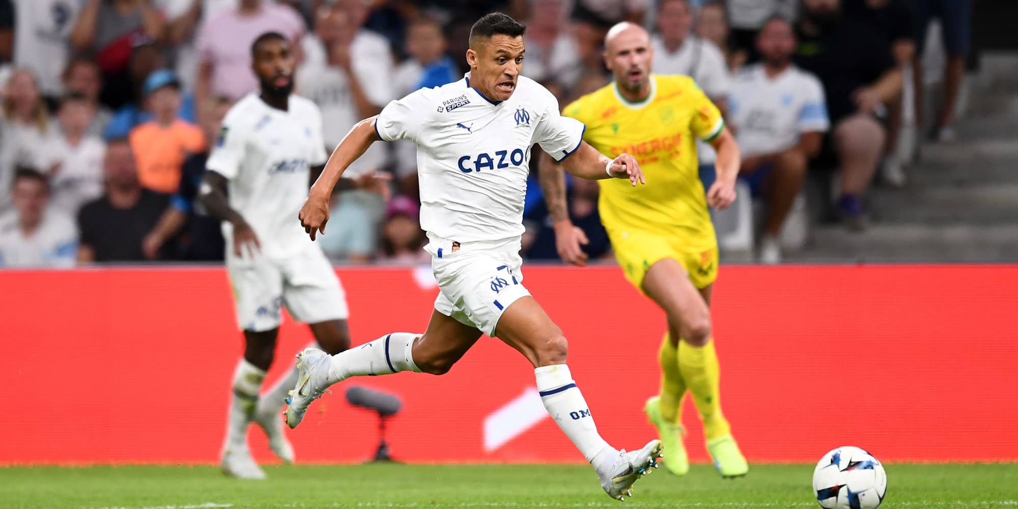 Marseille - Nantes lors de la 3e journée de Ligue 1, le 23 août 2022 au Stade Vélodrome