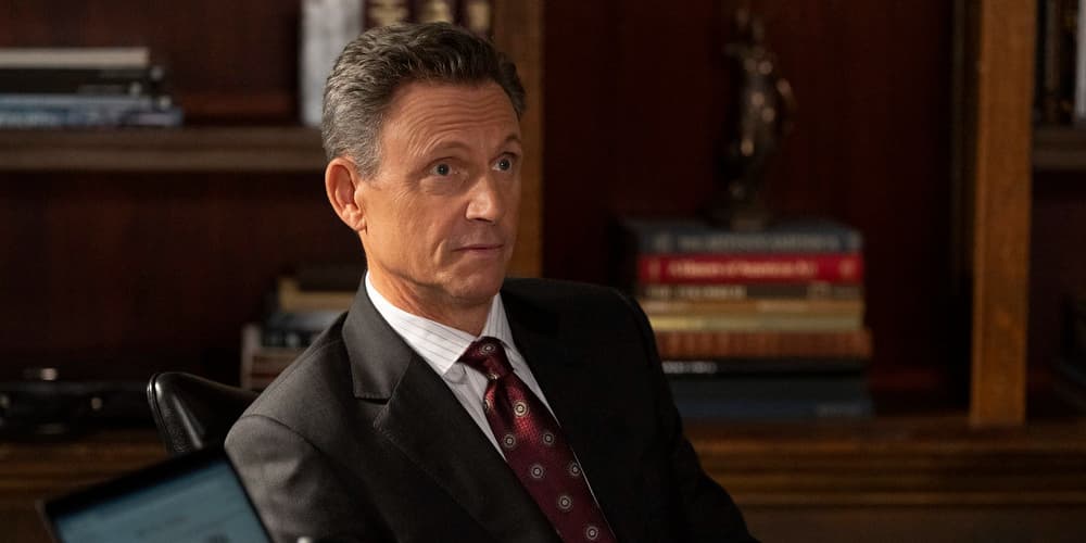 Tony Goldwyn dans la saison 24 de ''New York, police judiciaire''.