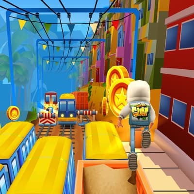 Subway Surfers : foncez à travers le métro de Rio sur SFR Jeux illimité