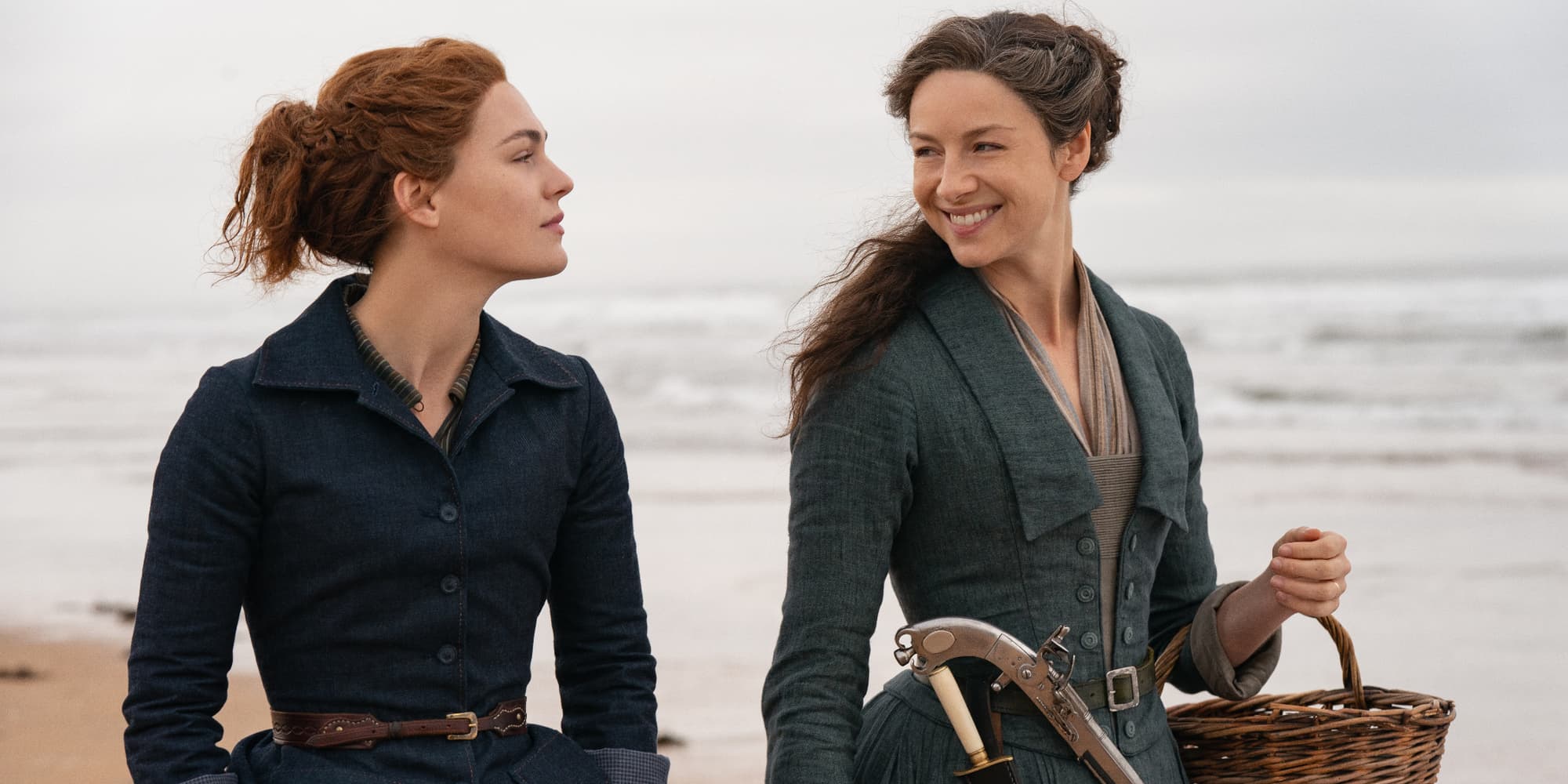 Brianna et Claire dans la saison 5 de la série Outlander
