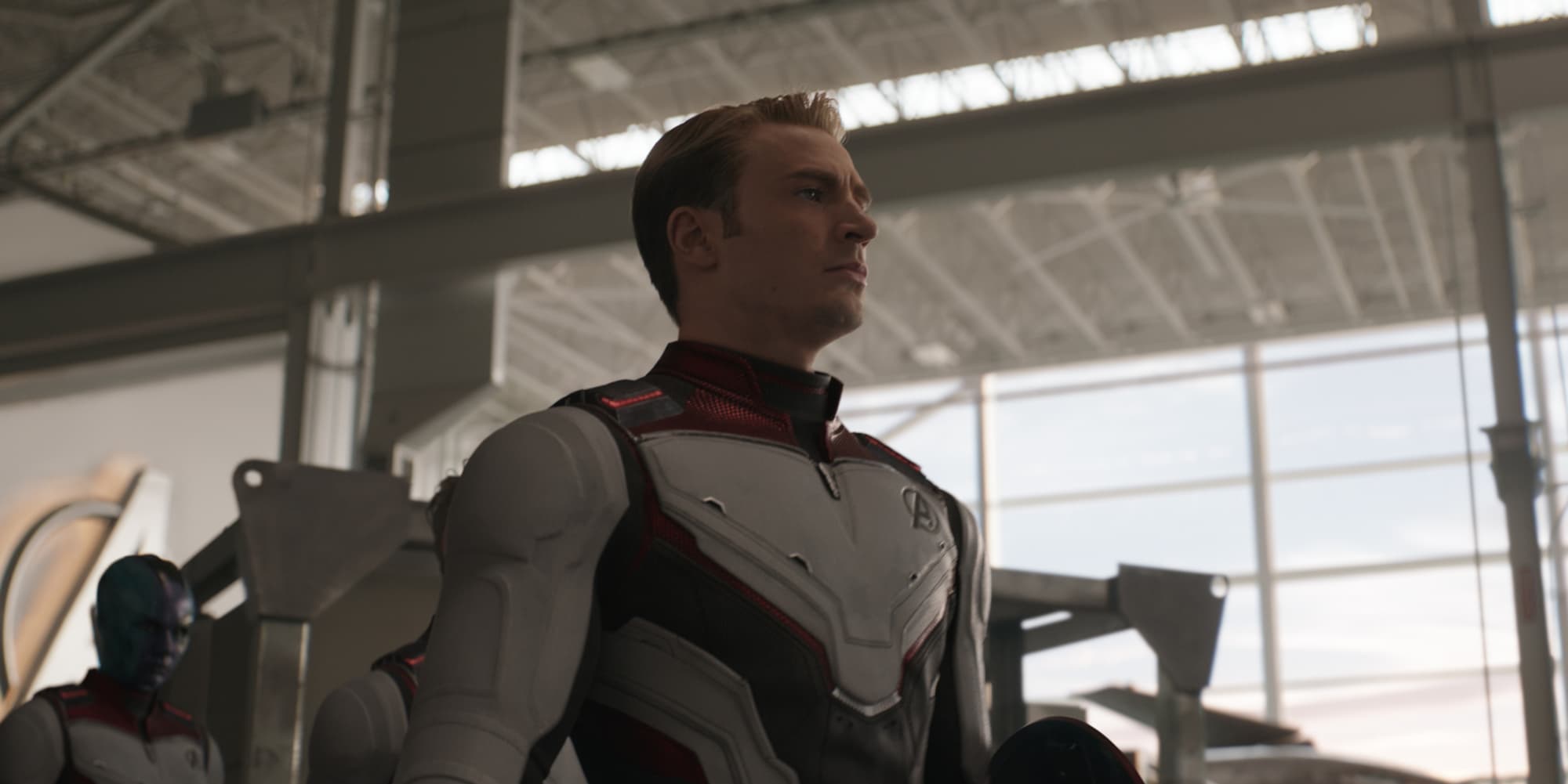 Captain America (Chris Evans), l’une des têtes d’affiche du film Avengers : Endgame, sorti en salles en avril 2019.