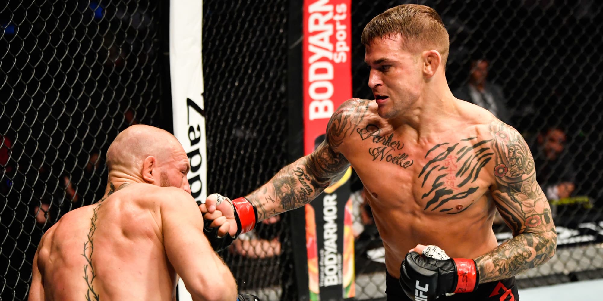 Conor McGregor contre Dustin Poirier, le 24 janvier 2021 à Abu Dhabi pour l'UFC 257
