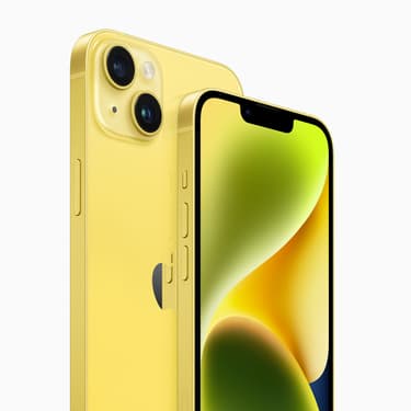 L’iPhone 14 et l’iPhone 14 Plus jaunes sont disponibles chez SFR