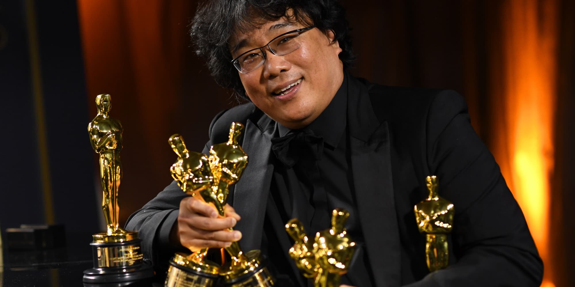 Le réalisateur Bong Joon-ho a triomphé aux Oscars 2020 avec son film Parasite