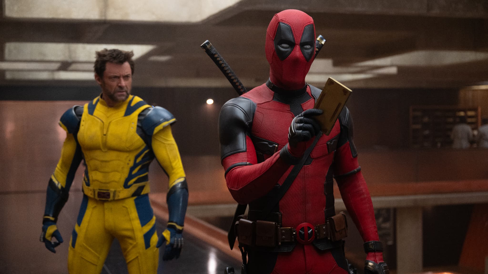 Ryan Reynolds et Hugh Jackman forment une duo de choc... ou pas, dans "Deadpool et Wolverine" disponible en exclusivité sur Disney+. Ryan Reynolds et Hugh Jackman forment une duo de choc... ou pas, dans "Deadpool et Wolverine" disponible en exclusivité sur Disney+.