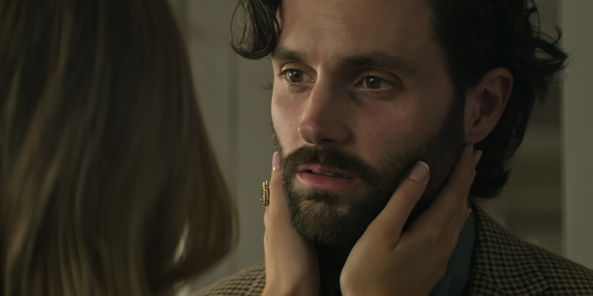 Penn Badgley dans le rôle de Joe Goldberg, dans l'épisode 2 de la saison 4 de "You".