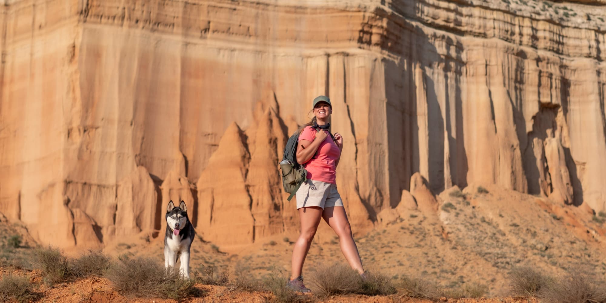 Grâce à son iPhone, elle a pu se sauver elle et son chien d'une crue importante dans une canyon.