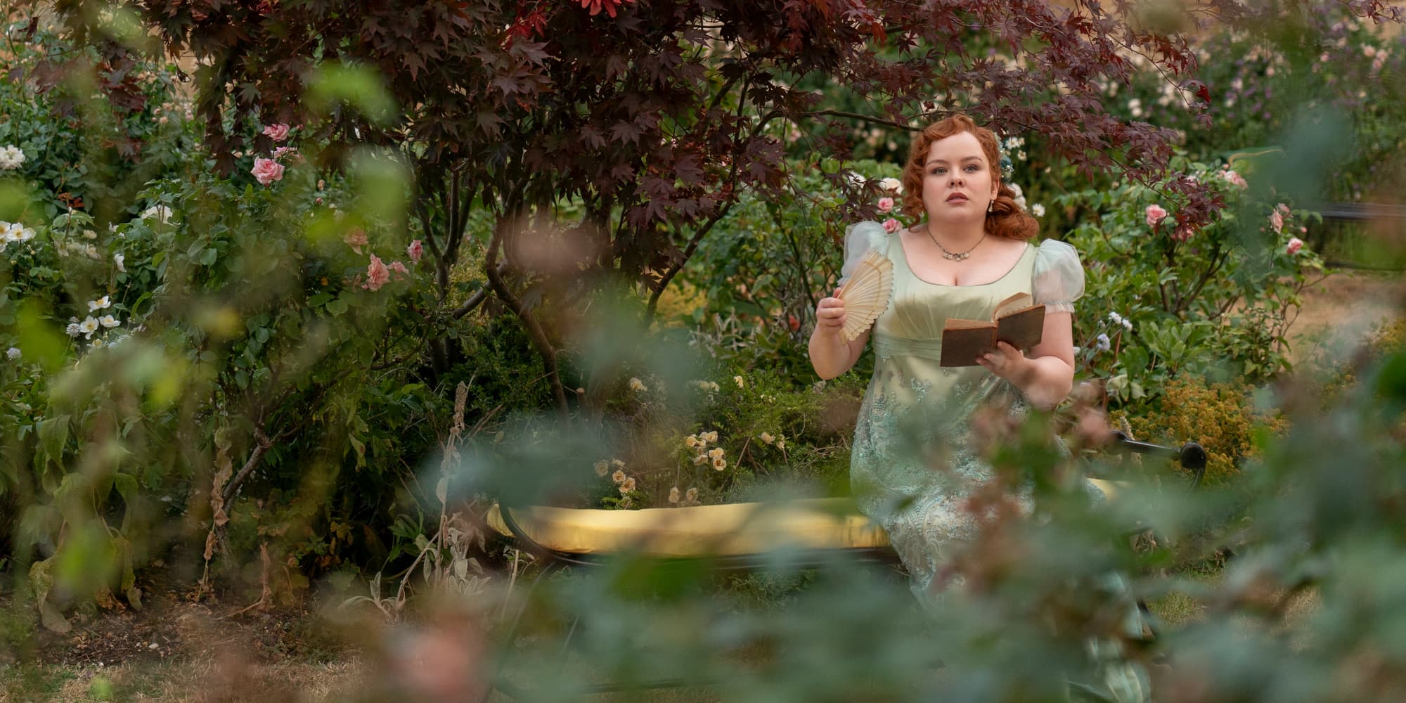 Nicola Coughlan (Penelope Featherington) dans la saison 3 de "La Chronique des Bridgerton".