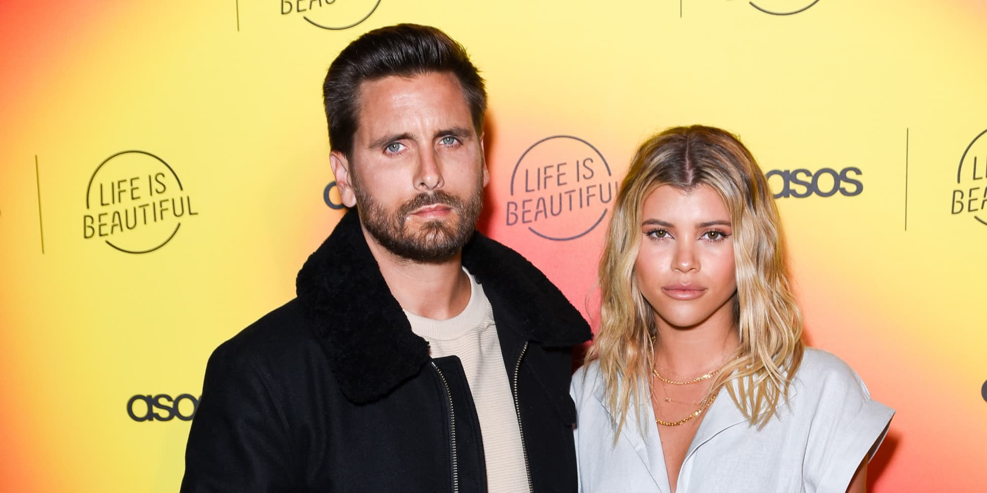 Scott Disick et Sofia Richie à Los Angeles, le 25 avril 2019