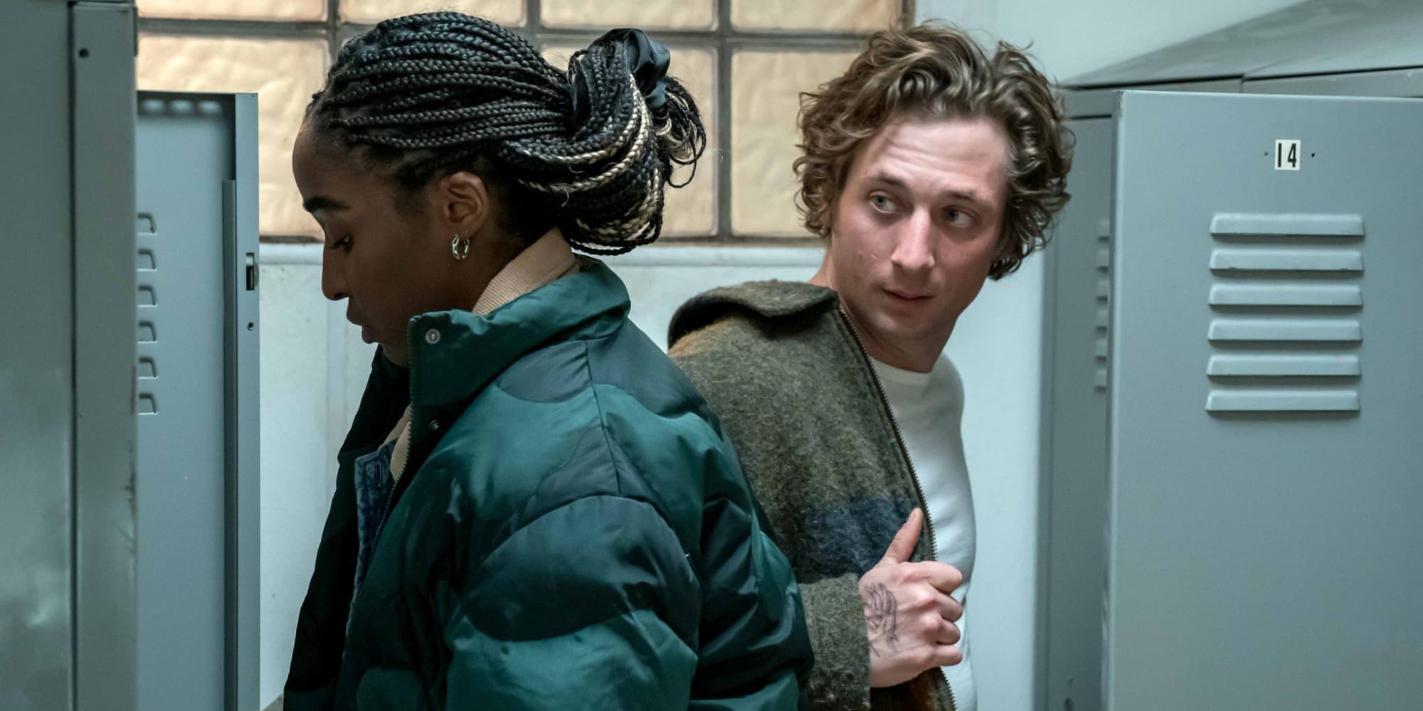 Ayo Edebiri (Sydney) et Jeremy Allen White (Carmy) dans la saison 2 de "The Bear".
