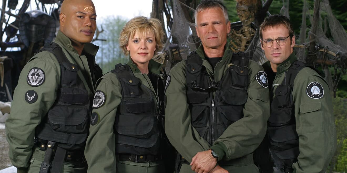 Le casting de la première série de la franchise : "Stargate SG-1".