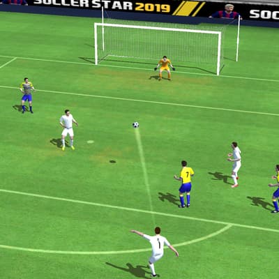 Soccer Star 2019 : gestion et jeu de ballon