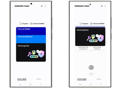 Samsung Pass débarque dans Wallet : gérez vos mots de passe et vos cartes au même endroit