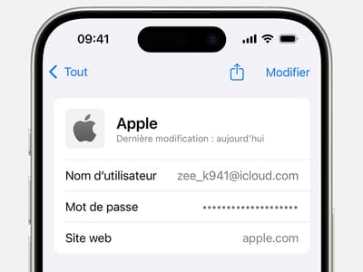 iPhone : comment utiliser le gestionnaire de mots de passe ?
