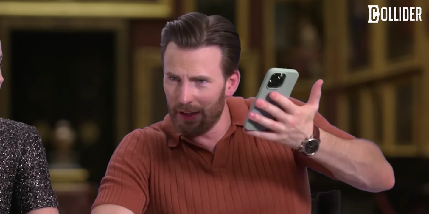 Chris Evans n'aime pas du tout les nouveaux iPhone !