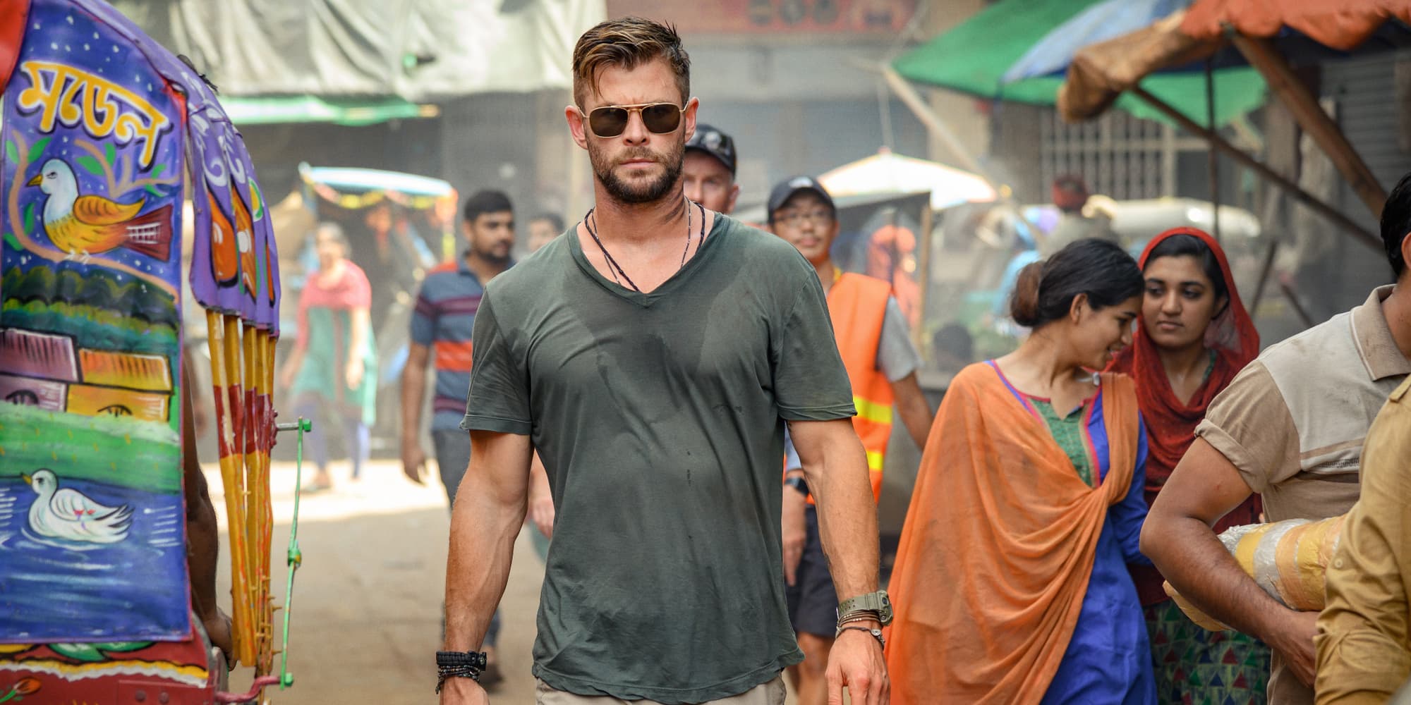 Tyler Rake, le film d'action avec Chris Hemsworth, fait partie des 10 films les plus regardés en streaming pendant le confinement.