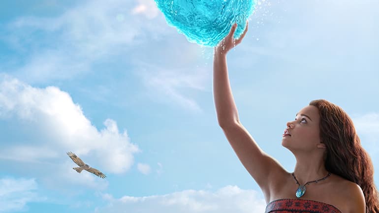 L'affiche de l'adaptation en live-action de "Vaiana, la légende du bout du monde".