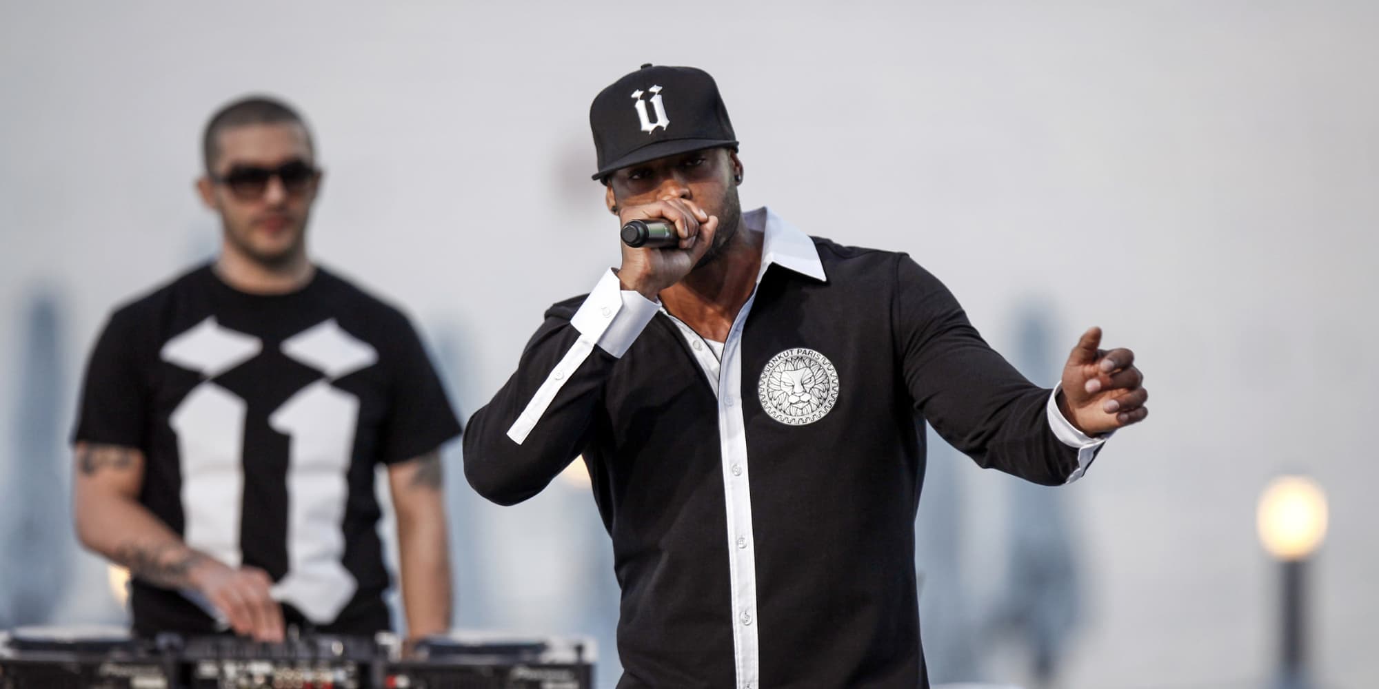 Booba à Cannes pour Le Grand Journal, le 14 mai 2011