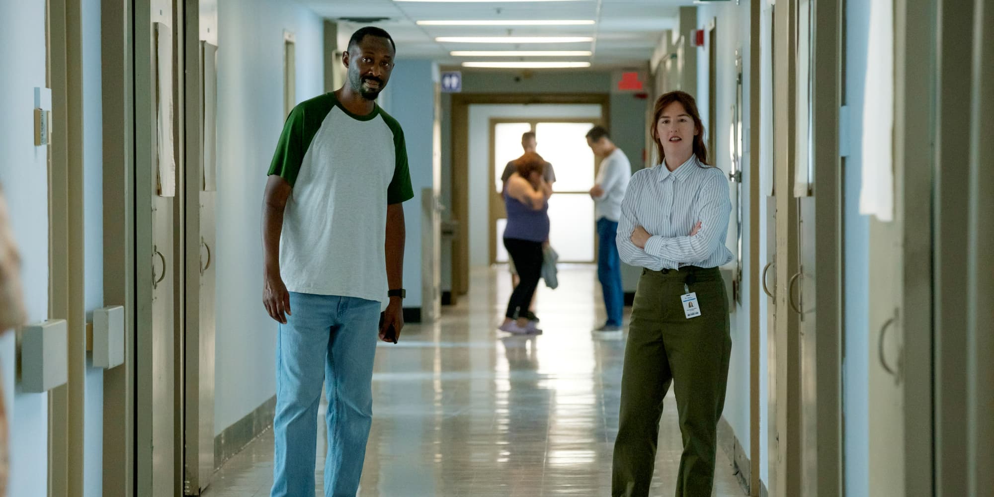 Thomas Ngijol et Florence Longpré dans ''Empathie''.