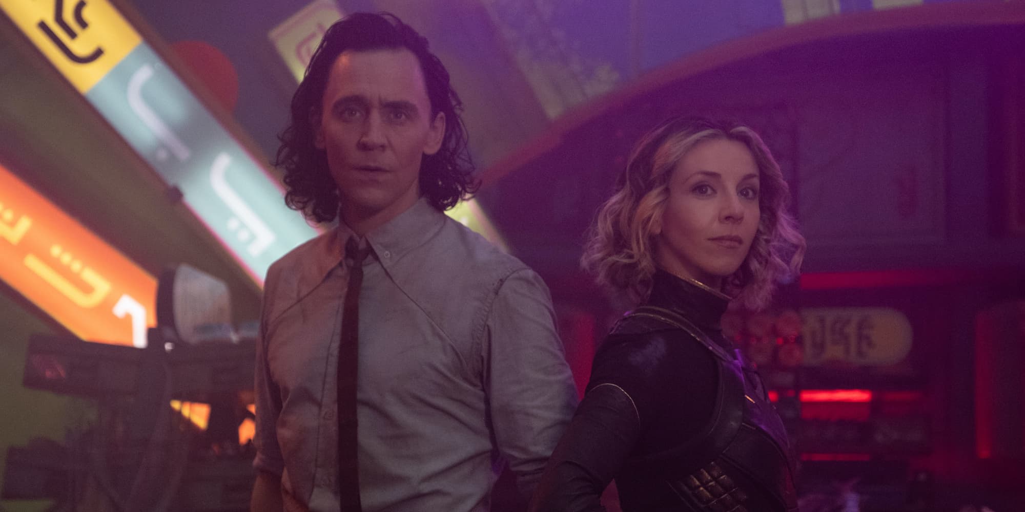 Loki et Loki dans l'épisode 3 de Loki sur Disney+