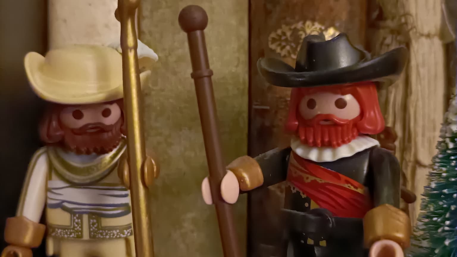 Le mode macro de l'OPPO Reno4 Z pour capturer La Ronde de Nuit de Rembrandt (en Playmobil) Le mode macro de l'OPPO Reno4 Z pour capturer La Ronde de Nuit de Rembrandt (en Playmobil)